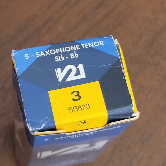Vandoren V-21 Tenor Saxophone 3 Sib -Bb Reeds set of 4 New, sealed - Picture 4 of 7